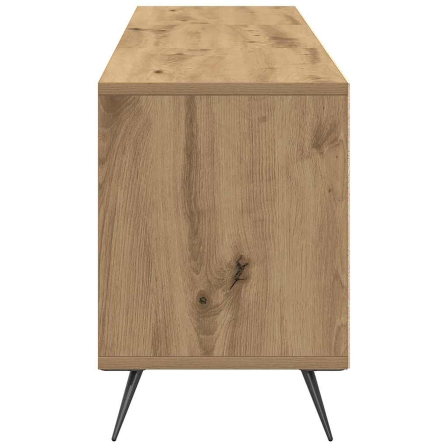 Tv-Kast 150 X 30 X 44,5 Cm Bewerkt Hout artisanaal eikenkleurig