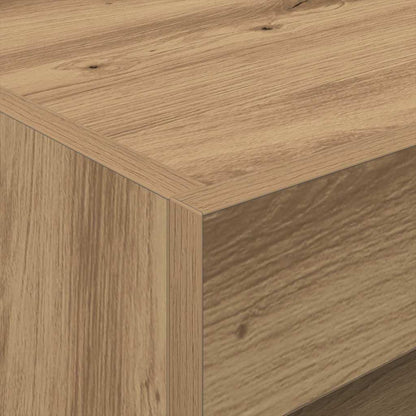 Nachtkastje met lade Artisan Eiken 50 x 40 x 45 cm Bewerkt hout