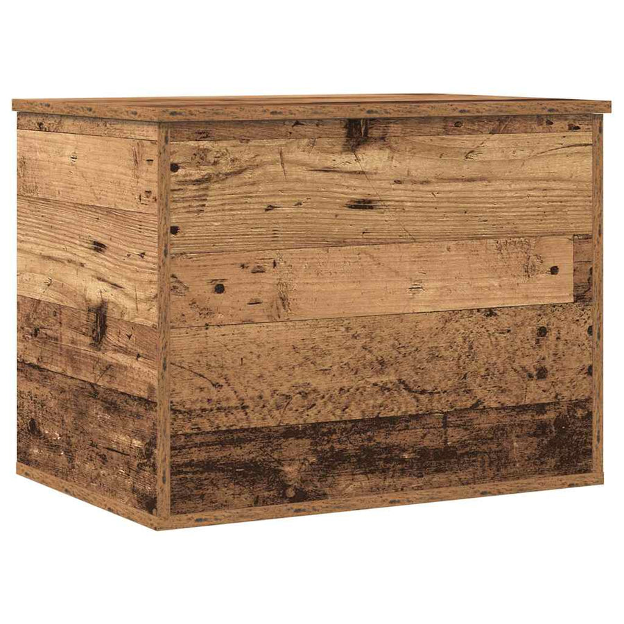 Opslagdoos met opslag Oud hout 60 x 42 x 46 cm Bewerkt hout