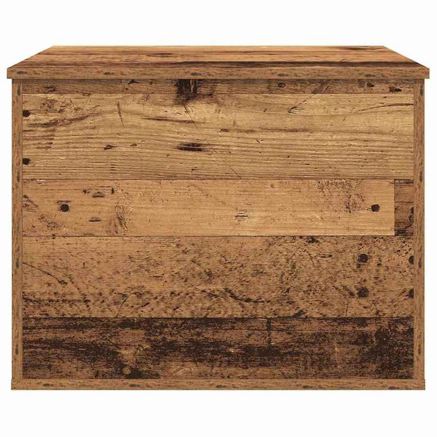 Opslagdoos met opslag Oud hout 60 x 42 x 46 cm Bewerkt hout