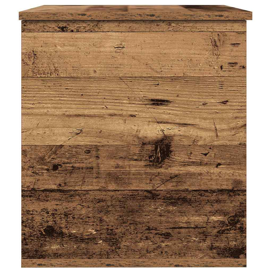 Opslagdoos met opslag Oud hout 60 x 42 x 46 cm Bewerkt hout