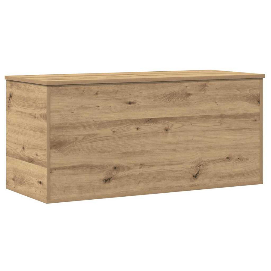 Opslagdoos met opslag artisanaal eikenkleurig 100 x 42 x 46 cm