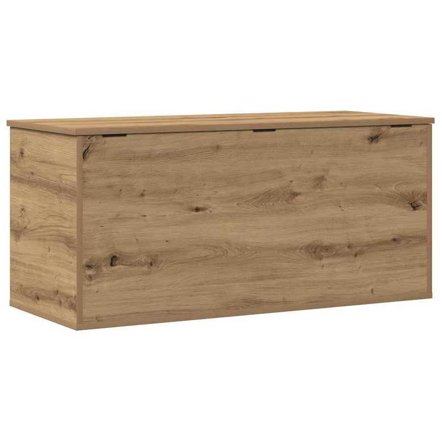 Opslagdoos met opslag artisanaal eikenkleurig 100 x 42 x 46 cm