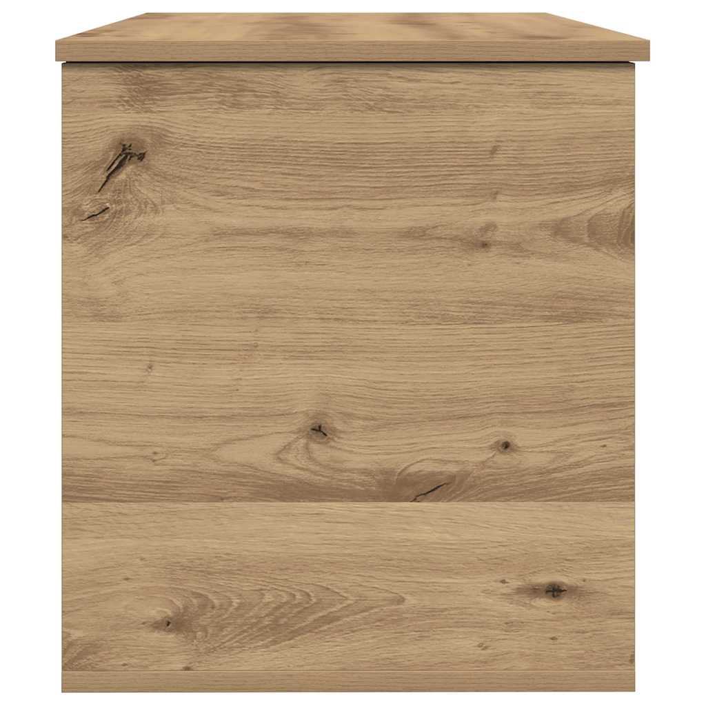Opslagdoos met opslag artisanaal eikenkleurig 100 x 42 x 46 cm