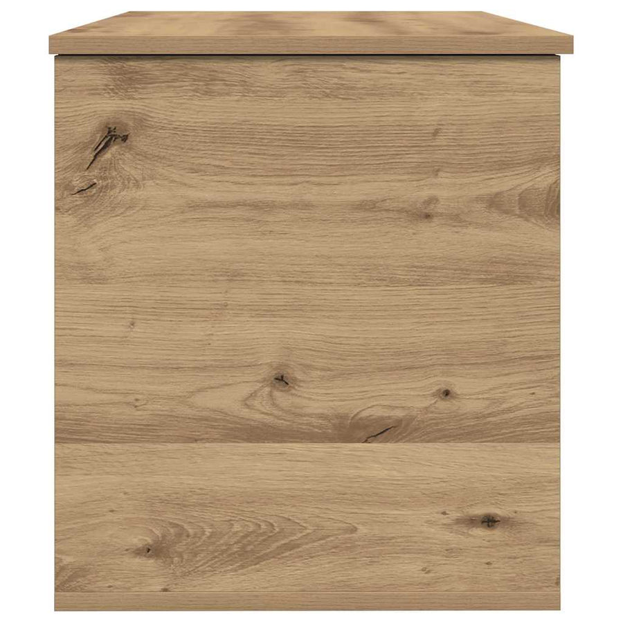Opslagdoos met opslag artisanaal eikenkleurig 100 x 42 x 46 cm