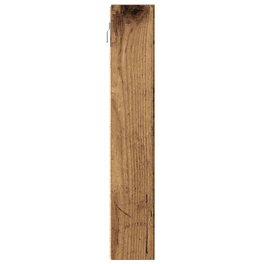 Tentoonselkast Met Plank Anders Oud Hout 100 X 8.5 X 50 Cm