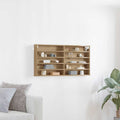Vitrinekast Artisan Eiken 100 x 8,5 x 50 cm Bewerkt hout