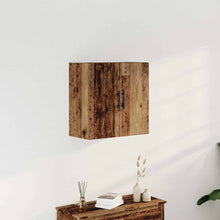 Kast Wandgemonteerd 60X31,5X60 Cm Bewerkt Hout Kleurig Oud hout