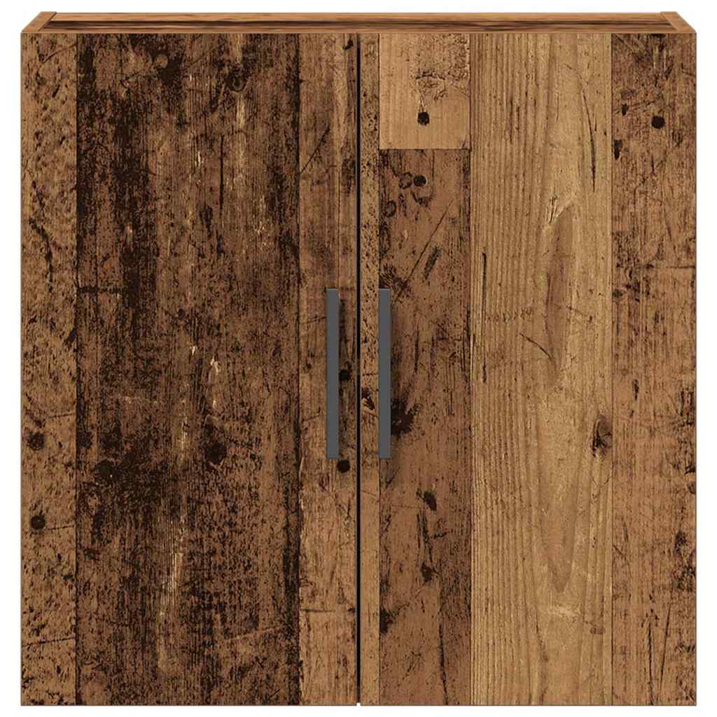 Kast Wandgemonteerd 60X31,5X60 Cm Bewerkt Hout Kleurig Oud hout