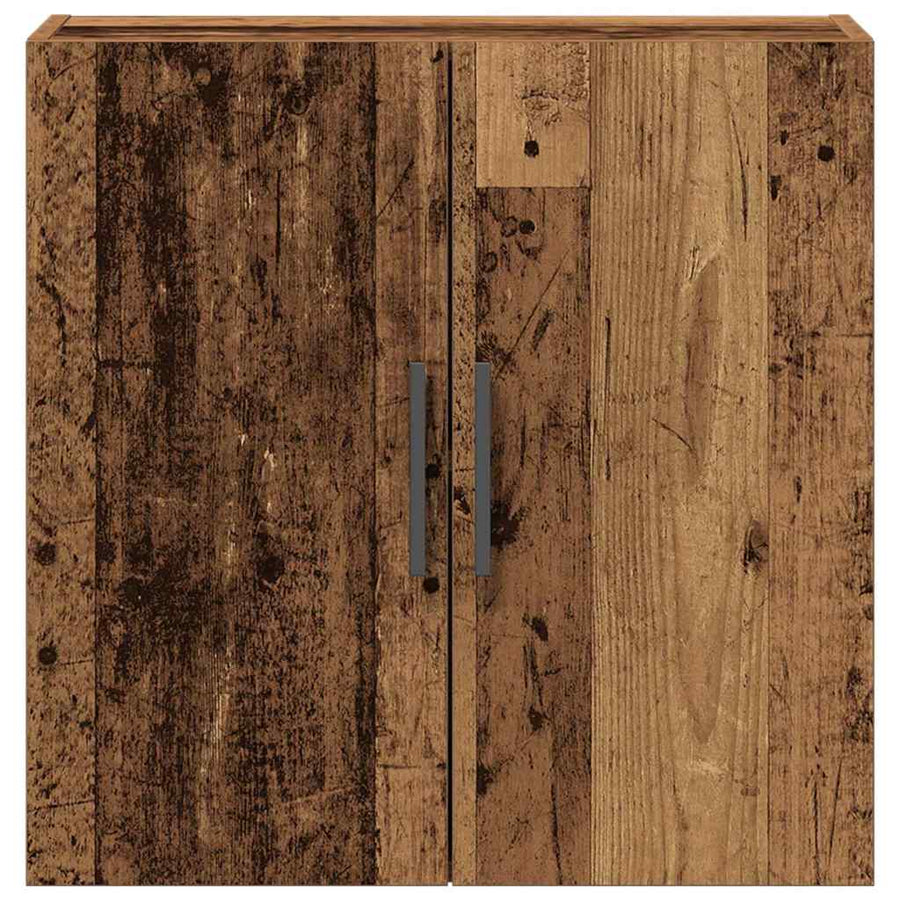Kast Wandgemonteerd 60X31,5X60 Cm Bewerkt Hout Kleurig Oud hout