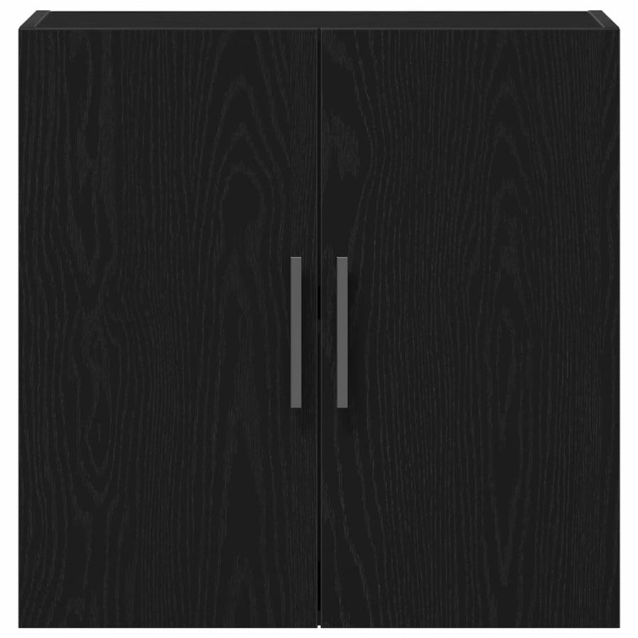 Wandkast 60X31X60 Cm Geengineerd Hout Zwart eiken