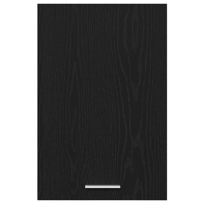 Hangkast zwart eikenkleurig 40x31x60 cm bewerkt hout