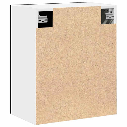 Hangkast Riga Zwart eiken 50 x 31 x 60 cm Bewerkt hout