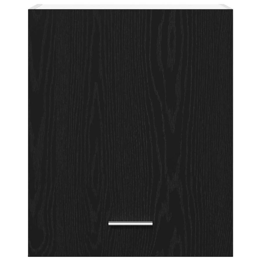 Hangkast Riga Zwart eiken 50 x 31 x 60 cm Bewerkt hout