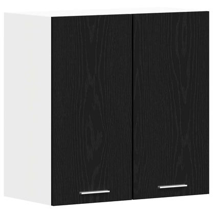 Hangkast Lyon Zwart Eiken 60 x 31 x 60 cm Bewerkt hout