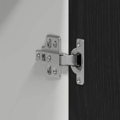 Hangkast Lyon Zwart Eiken 60 x 31 x 40 cm Bewerkt hout