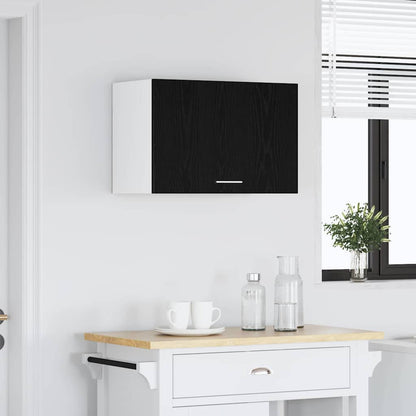 Hangkast Lyon Zwart Eiken 60 x 31 x 40 cm Bewerkt hout