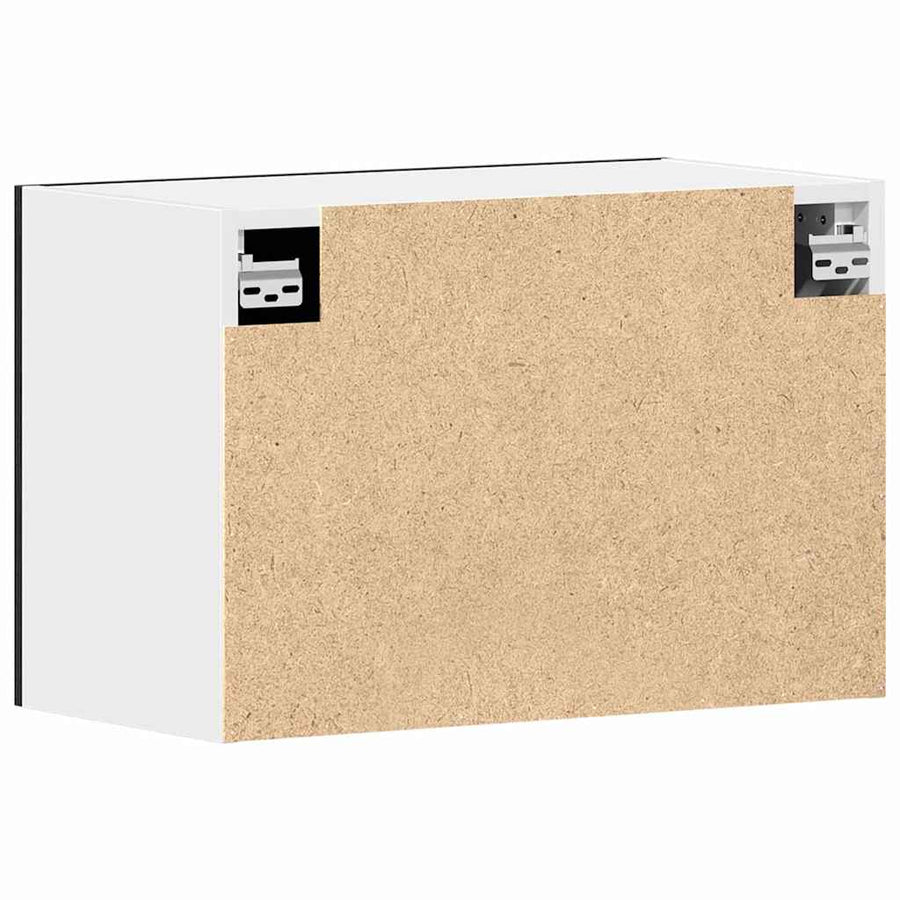 Hangkast Lyon Zwart Eiken 60 x 31 x 40 cm Bewerkt hout
