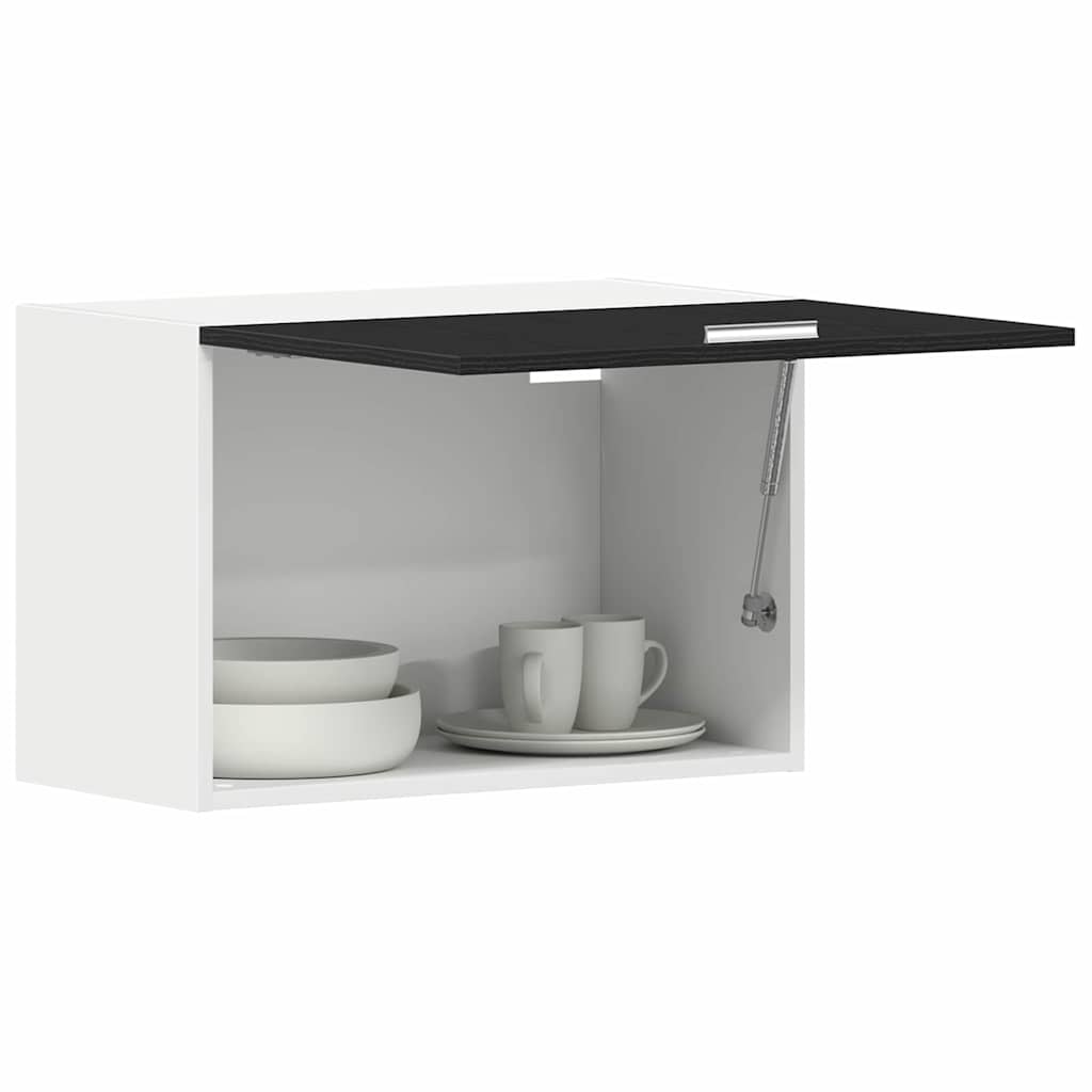 Hangkast Lyon Zwart Eiken 60 x 31 x 40 cm Bewerkt hout