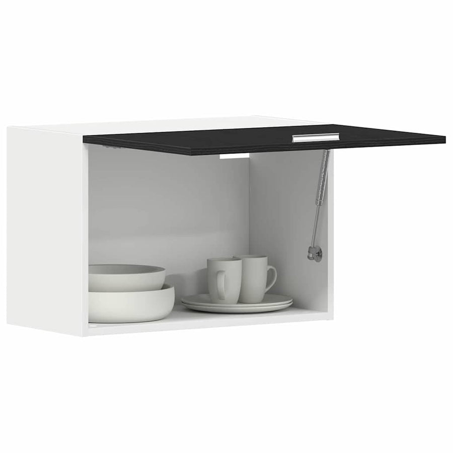 Hangkast Lyon Zwart Eiken 60 x 31 x 40 cm Bewerkt hout