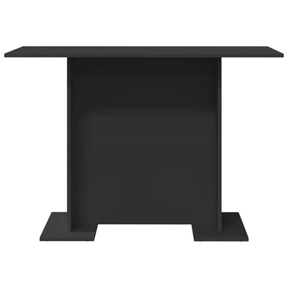 Eettafel Zwart 110 x 60 x 75 cm Bewerkt hout