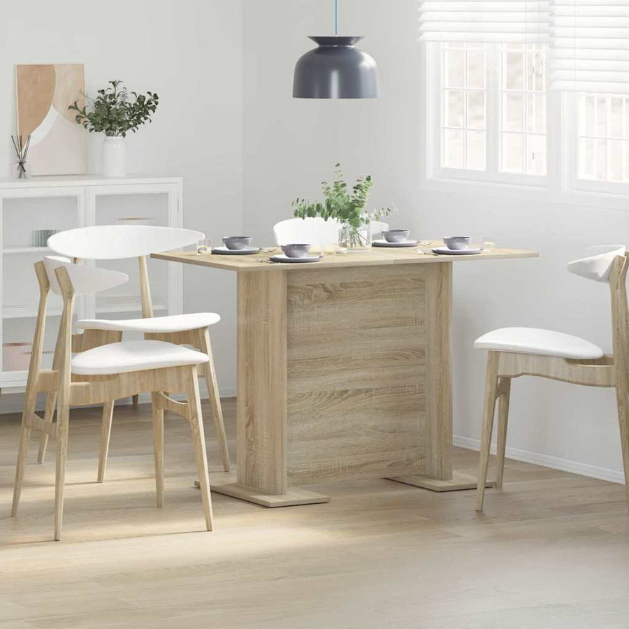 Eettafel Sonoma Eiken 110 x 60 x 75 cm Bewerkt hout