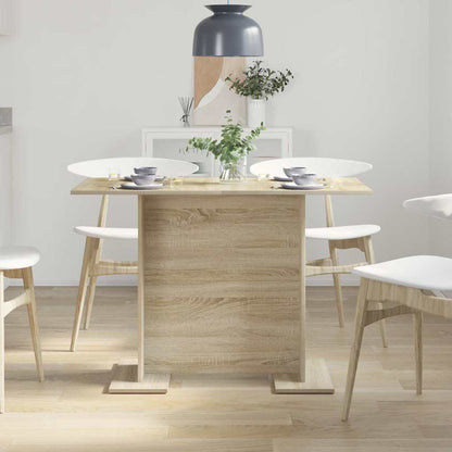 Eettafel Sonoma Eiken 110 x 60 x 75 cm Bewerkt hout