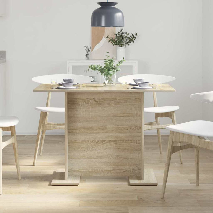 Eettafel Sonoma Eiken 110 x 60 x 75 cm Bewerkt hout