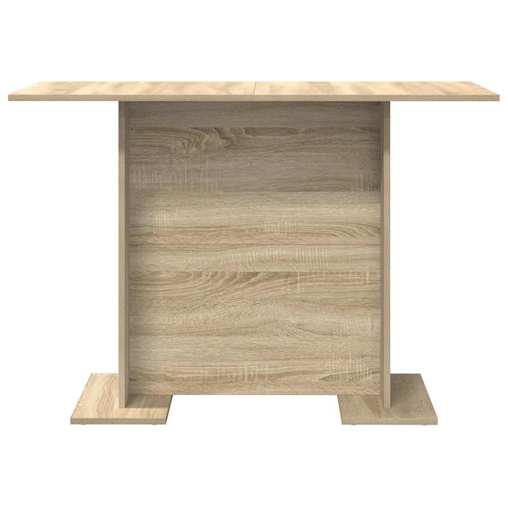 Eettafel Sonoma Eiken 110 x 60 x 75 cm Bewerkt hout