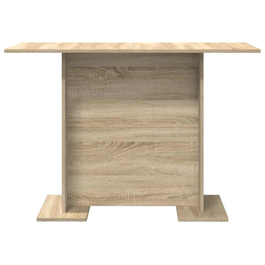 Eettafel Sonoma Eiken 110 x 60 x 75 cm Bewerkt hout