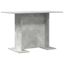 Eettafel Beton Grijs 110 x 60 x 75 cm Bewerkt hout