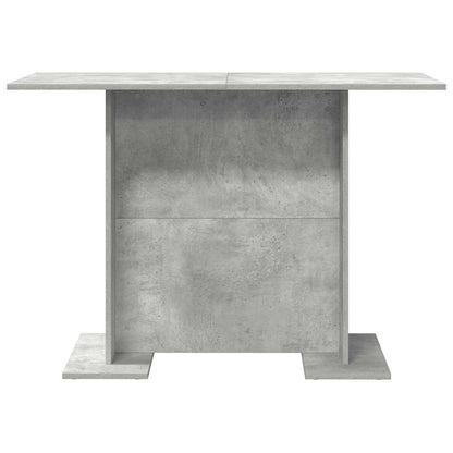 Eettafel Beton Grijs 110 x 60 x 75 cm Bewerkt hout