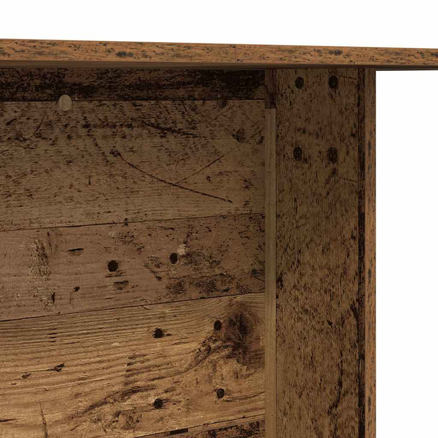 Eettafel Oudhout 110 x 60 x 75 cm Bewerkt hout