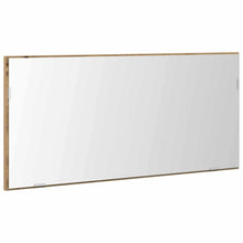 Badkamerspiegelkast met LED 80x37 cm artisanaal eikenkleur