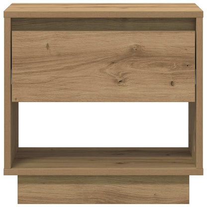 Nachtkastje 2 pcs Artisan Eiken 45 x 34 x 44 cm Bewerkt hout