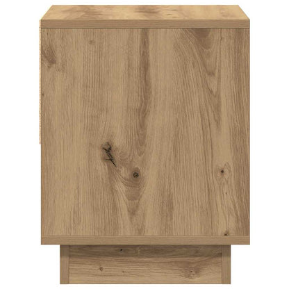 Nachtkastje 2 pcs Artisan Eiken 45 x 34 x 44 cm Bewerkt hout