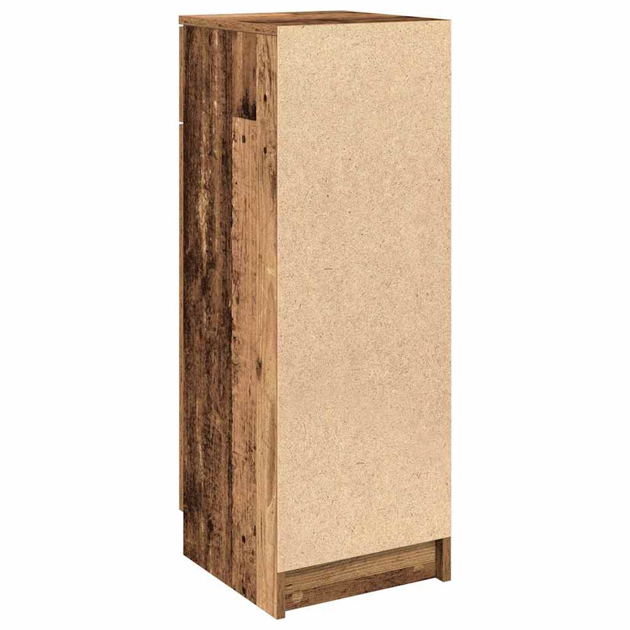 Badkamer Kast met lade Oud hout 32 x 34 x 90 cm Bewerkt hout