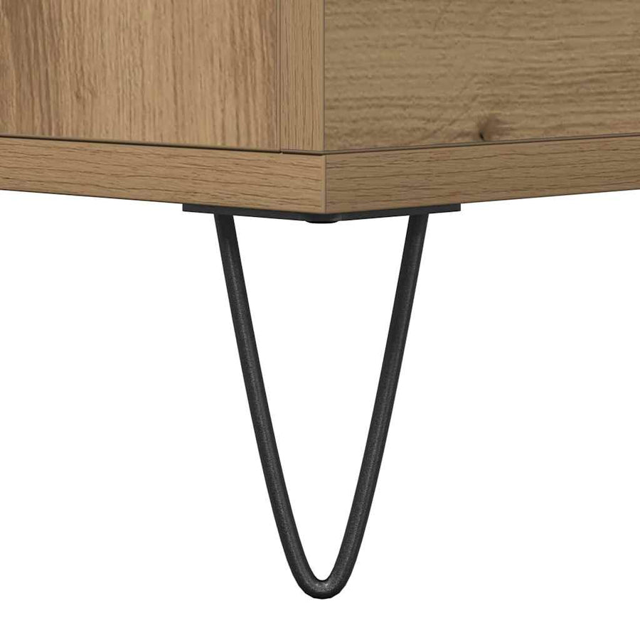 Dressoir met lade Artisan Eiken 60 x 35 x 70 cm Bewerkt hout