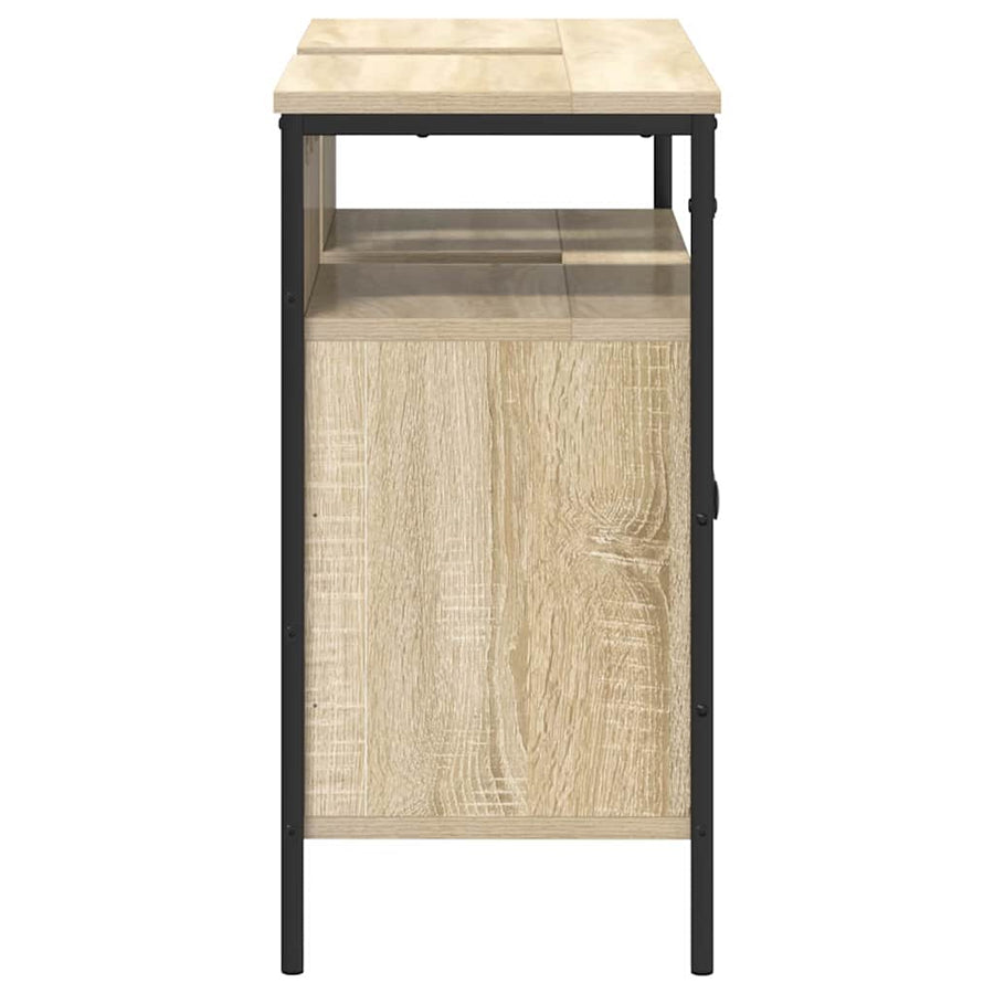 Badkamertenk te kast Bruin 80 x 30 x 60 cm Bewerkt hout