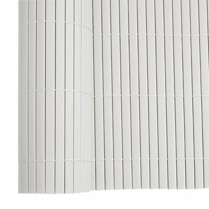 Tuinhek Dubbelzijdig Wit 1,8x3 m PVC