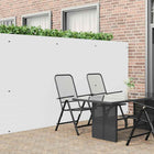 Garden Fence Double-Sided White 1.8x3 m PVC