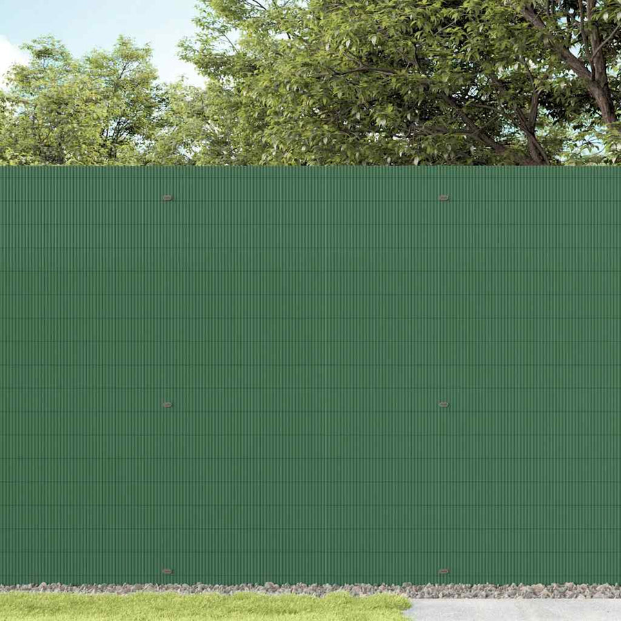 Tuinhek Dubbelzijdig Groen 1,8x3 m PVC