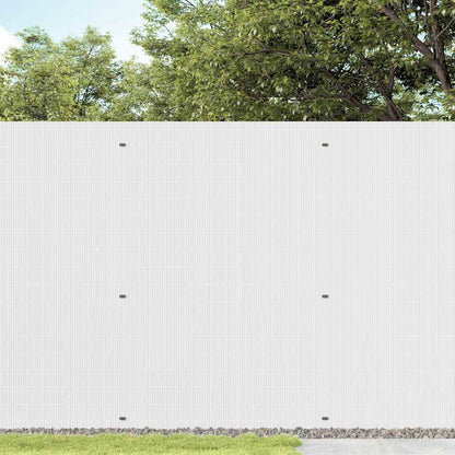 Tuinhek Dubbelzijdig Wit 1,8x5 m PVC