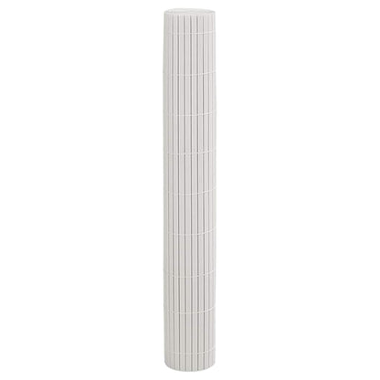 Tuinhek Dubbelzijdig Wit 1,8x5 m PVC