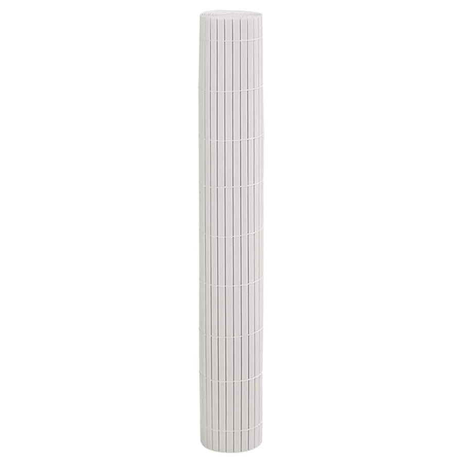 Tuinhek Dubbelzijdig Wit 1,8x5 m PVC