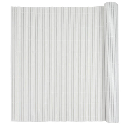 Tuinhek Dubbelzijdig Wit 1,8x5 m PVC