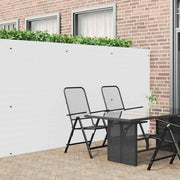 Tuinhek 1,8x5 m PVC wit dubbelzijdig