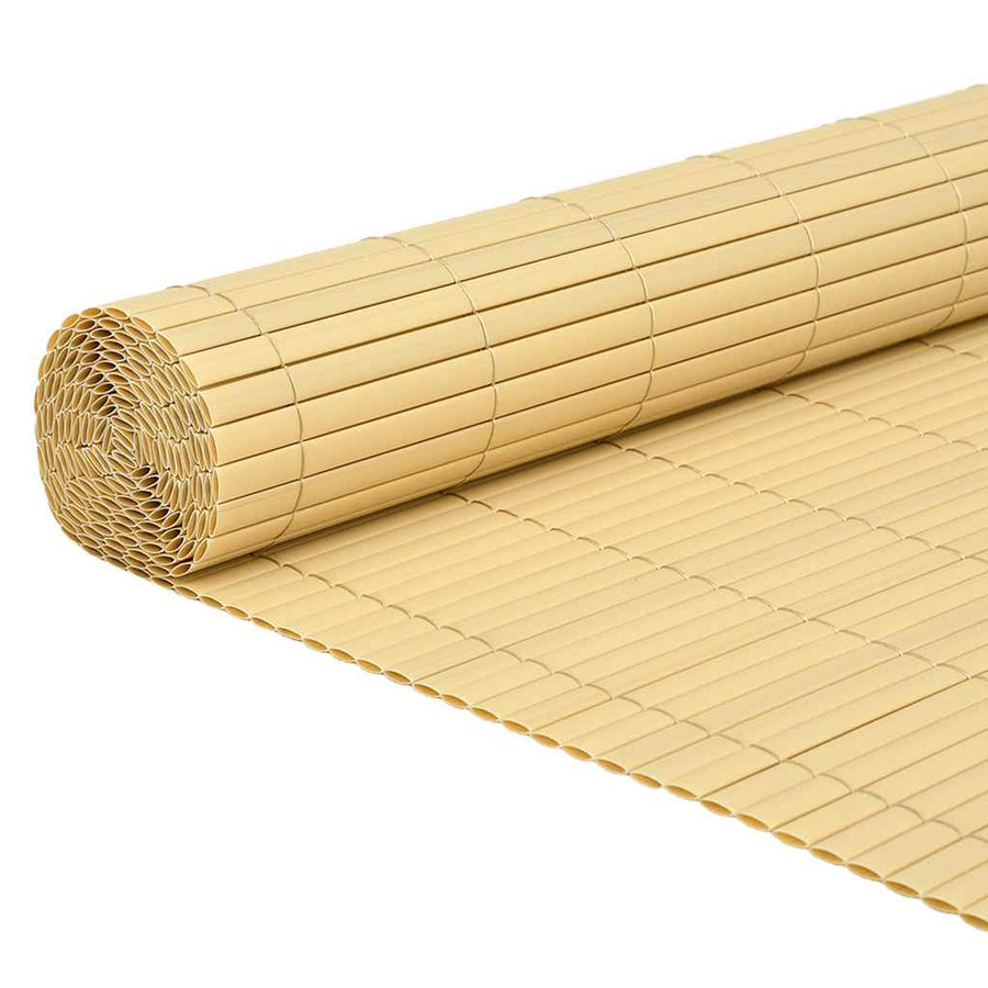 Tuinhek Dubbelzijdig Geel 1,8x5 m PVC