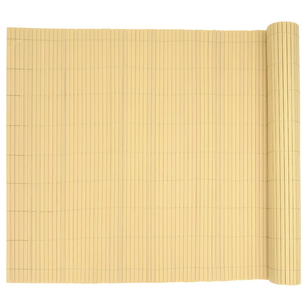 Tuinhek Dubbelzijdig Geel 1,8x5 m PVC