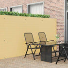 Tuinhek PVC 1,8x5 m geel